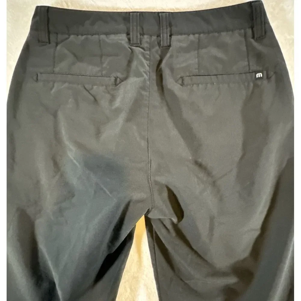 Travis Mathew Open to Close Golf Every Day Lightweight Pants Black Mens‎ Size 30